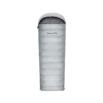 Ультралёгкий спальный мешок Naturehike RM80 Series Утиный пух Grey Size M, молния слева, 6927595707197L Ультралёгкий спальный мешок Naturehike RM80 Series Утиный пух Grey Size M, молния слева, 6927595707197L