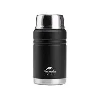 Термос Naturehike NH20SJ041  750мл (для еды) , черный, 6927595767481 Термос Naturehike NH20SJ041  750мл (для еды) , черный, 6927595767481