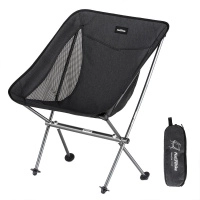 Стул Naturehike Stellaluna L04 CNK2450JJ015 складной черный, 6976023929939 (Вскрытая, поврежден. упаковка)