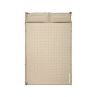 Коврик Naturehike CNK2550WS025 D Series 6см с подушкой R4.9 Double самонадувной туристический бежевый