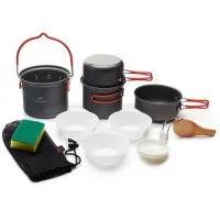 Набор посуды Naturehike 4 в1 NH18T018-G, 6927595730324 Набор посуды Naturehike 4 в1 NH18T018-G, 6927595730324
