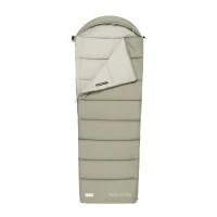 Спальный мешок Naturehike CNK2350WS023 MS500 с капюшоном, зеленый, молния справа