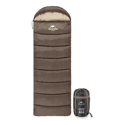 Спальный мешок Naturehike U Series Двойной хлопок осень-зима Brown U250, молния слева, 6927595767207L Спальный мешок Naturehike U Series Двойной хлопок осень-зима Brown U250, молния слева, 6927595767207L