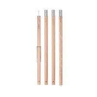 Стойка для тента Naturehike NH20PJ040 алюминиевый сплав 2.4 м, 4 секции, цвет дерево, 6927595782545