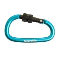 Карабин многофункциональный с муфтой Naturehike NH15A008-D D-Type 8cm голубой Карабин многофункциональный с муфтой Naturehike NH15A008-D D-Type 8cm голубой