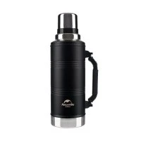 Термос Naturehike Q-9H NH19SJ011  2.2L черный, 6927595740279 (Новый. Отломано пластиковое ушко-крепление на рюкзак)