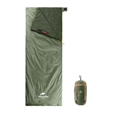 Мешок спальный Naturehike NH21MSD09 мини LW180, размер XL, зеленый, молния слева, 6927595777961L Мешок спальный Naturehike NH21MSD09 мини LW180, размер XL, зеленый, молния слева, 6927595777961L