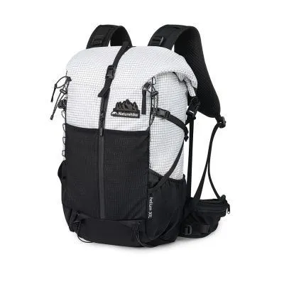 Рюкзак Naturehike CNK2300016 Helium 30 л + 5 л, белый с черным Рюкзак Naturehike CNK2300016 Helium 30 л + 5 л, белый с черным