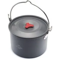 Котелок Naturehike NH17D021-G туристический  подвесной  4-6 персон серый, 6927595723173