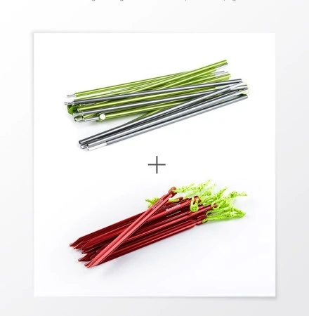 Палатка Naturehike Star-river NH17T012-T 210T двухместная сверхлегкая + коврик  зеленый, 6927595789049 (Витрин. образец.)