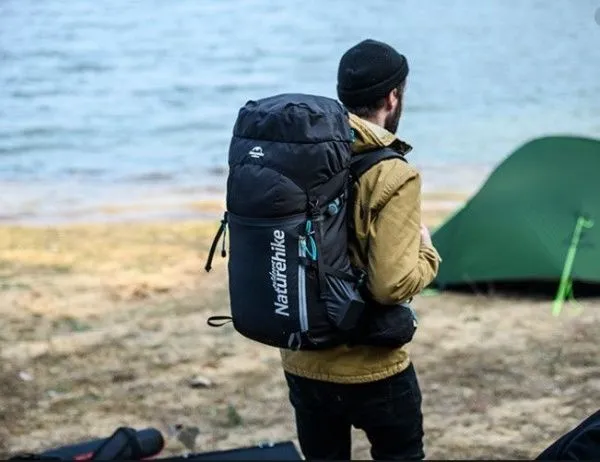 Рюкзак Naturehike 45 л NH18Y045-Q, черный, 6927595730669 Рюкзак Naturehike 45 л NH18Y045-Q, черный, 6927595730669