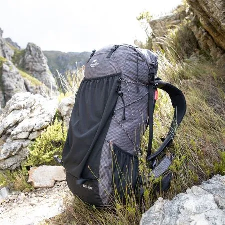 Рюкзак Naturehike Rock Series NH19BP095 60L+5L с рамой, dyneema, черный Рюкзак Naturehike Rock Series NH19BP095 60L+5L с рамой, dyneema, черный