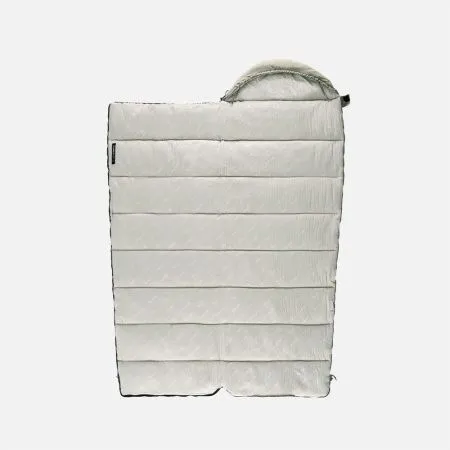 Ультралёгкий спальный мешок Naturehike NH20MSD02 M300 хлопковый с капюшоном весна осень зеленый, молния слева