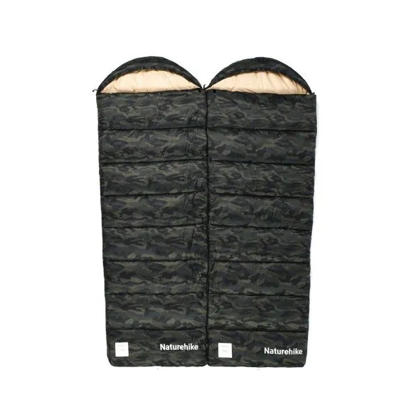 Ультралёгкий спальный мешок Naturehike CNK2350WS023 M320 хлопковый с капюшоном весна осень камуфляжный Ультралёгкий спальный мешок Naturehike CNK2350WS023 M320 хлопковый с капюшоном весна осень камуфляжный