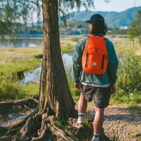 Рюкзак Naturehike NH17A017-B 30л компактный ультралегкий оранжевый