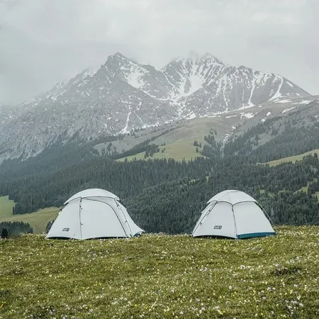 Палатка Naturehike Bealock CNK2350WS011 двухместная серая, 6976507661607