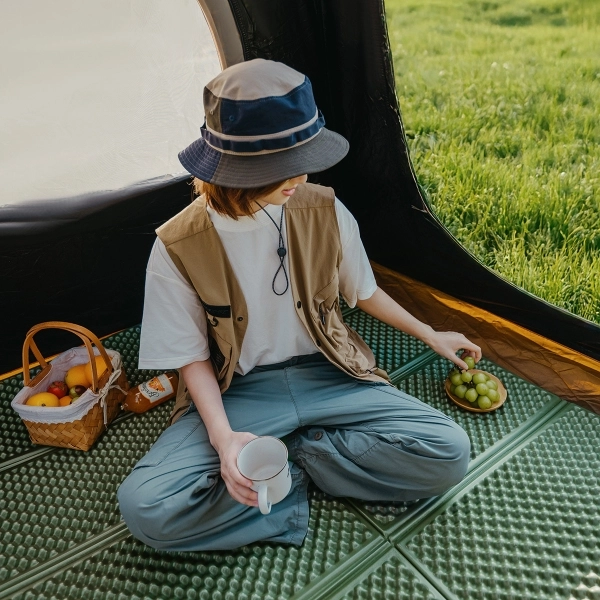 Коврик Naturehike CNK2450WS044 односпальный складной голубой