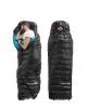 Мешок спальный Naturehike CW400 NH18C400-D с гусинным пухом, размер M, черный, молния слева, 6927595761663L