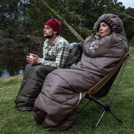 Спальный мешок Naturehike NH20MSD07 U Series U350S, коричневый, молния слева, 6927595764312L Спальный мешок Naturehike NH20MSD07 U Series U350S, коричневый, молния слева, 6927595764312L