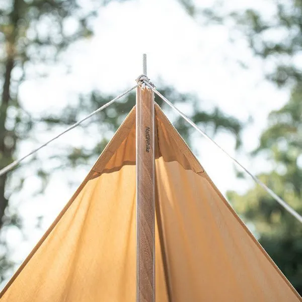 Стойка для тента Naturehike NH20PJ048 алюминиевый сплав 2.8 м, 4 секции, цвет дерево, 6927595782552