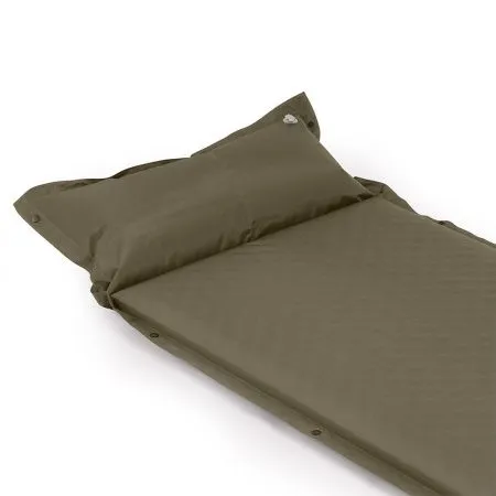 Коврик c подушкой самонадувной Naturehike CNK2300DZ014 D01 зеленый 6см, 6976023923357 Коврик c подушкой самонадувной Naturehike CNK2300DZ014 D01 зеленый 6см, 6976023923357