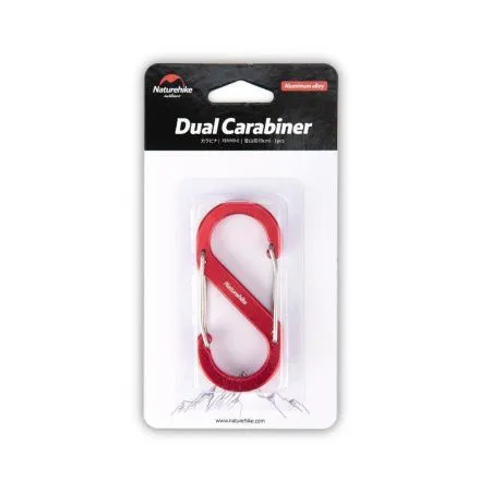 Карабин многофункциональный Naturehike NH20GS004 S-Type 9 см, 1шт Карабин многофункциональный Naturehike NH20GS004 S-Type 9 см, 1шт