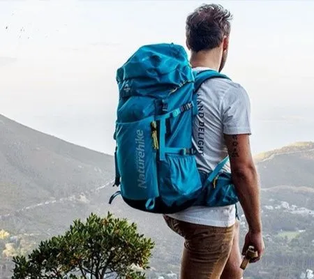 Рюкзак Naturehike 45 л NH18Y045-Q, голубой, 6927595730508