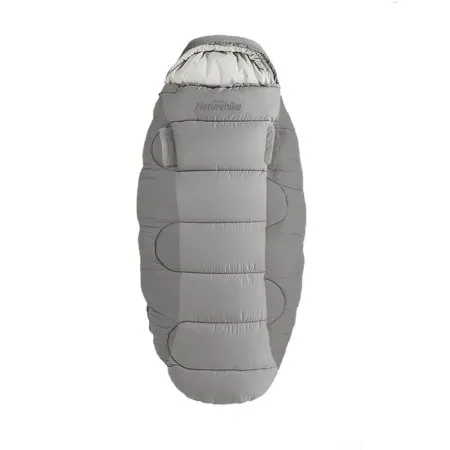 Мешок спальный Naturehike Oval PS300 NH20MSD03, серый, 6927595775875
