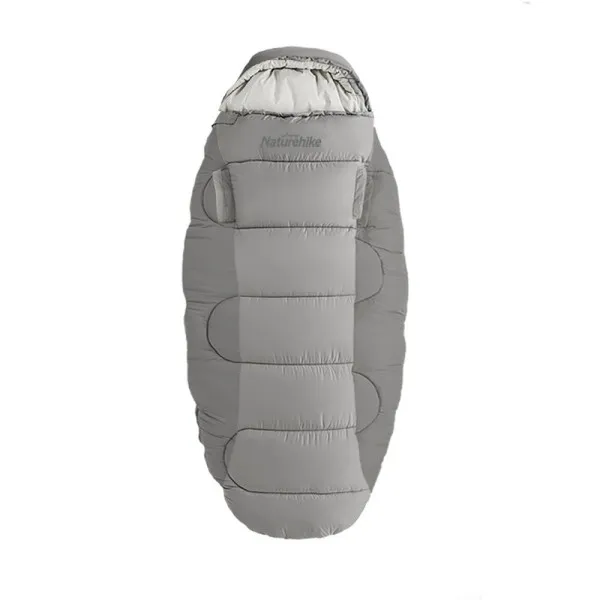 Мешок спальный Naturehike Oval PS300 NH20MSD03, серый, 6927595775875