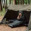 Ультралёгкий спальный мешок Naturehike CNK2350WS023 M320 хлопковый с капюшоном весна осень камуфляжный