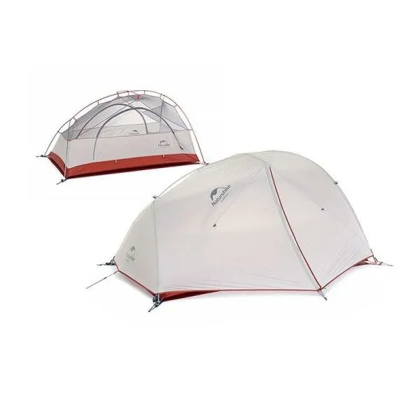 Палатка  Naturehike Star-river 2 NH17T012-T двухместная сверхлегкая с ковриком, серо-черная, 6927595716489 Палатка  Naturehike Star-river 2 NH17T012-T двухместная сверхлегкая с ковриком, серо-черная, 6927595716489