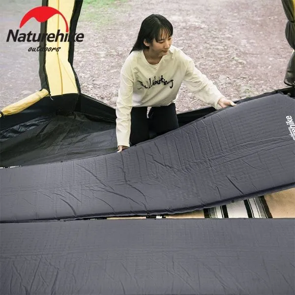 Коврик самонадувной туристический Naturehike D03 Dark Grey, 6927595711491 Коврик самонадувной туристический Naturehike D03 Dark Grey, 6927595711491