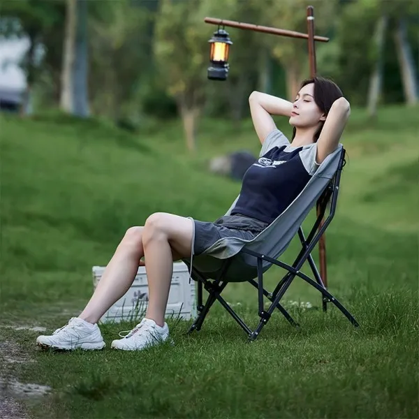 Кресло Naturehike Moon Chair CNK23JU0001 складное серый, 6976023929786 Кресло Naturehike Moon Chair CNK23JU0001 складное серый, 6976023929786