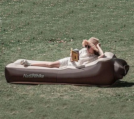 Диван надувной Naturehike NH20FCD05 20FCD двухслойный надувной хаки, 6927595747391