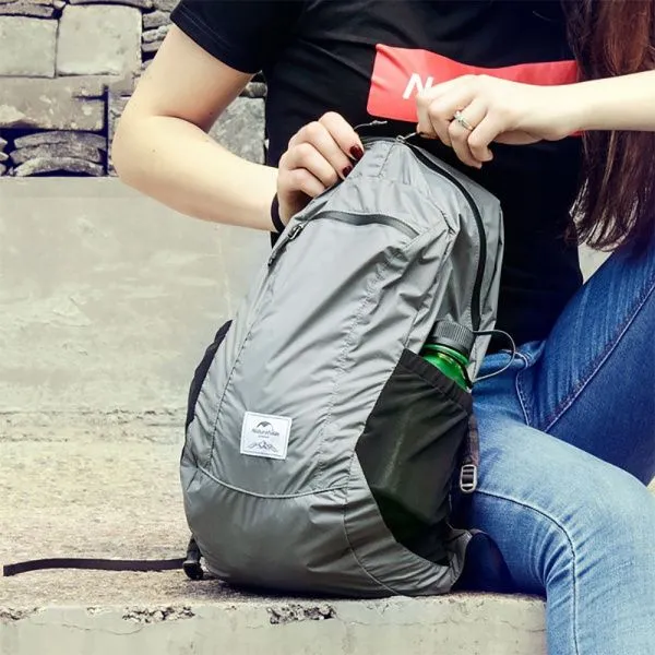 Рюкзак компактный Naturehike 18L NH17A012-B Ultra-Light, серый