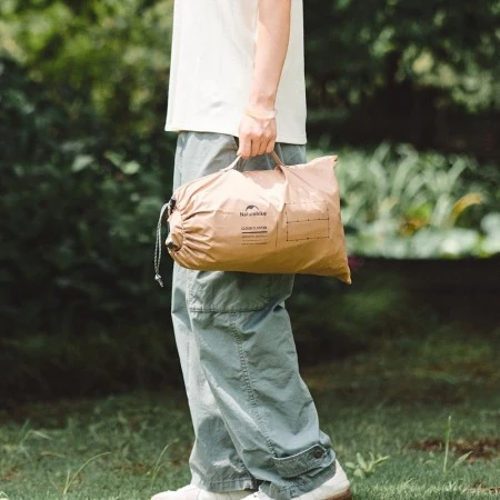 Тент Naturehike Cloud CNK2450WS025 150D, 400×292 см для кемпинга, светло-коричневый (без стоек)