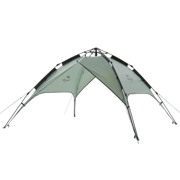 Палатка Naturehike автоматическая NH21ZP008, трехместная, серо-зеленая, 6927595777442 Палатка Naturehike автоматическая NH21ZP008, трехместная, серо-зеленая, 6927595777442