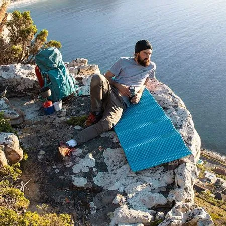 Коврик Naturehike NH20FCD07 складной утолщеный голубой, 6927595748077