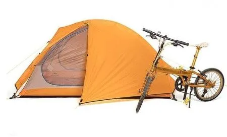 Палатка  Naturehike сверхлегкая + коврик NH18A180-D, оранжевая, 6927595731949 Палатка  Naturehike сверхлегкая + коврик NH18A180-D, оранжевая, 6927595731949