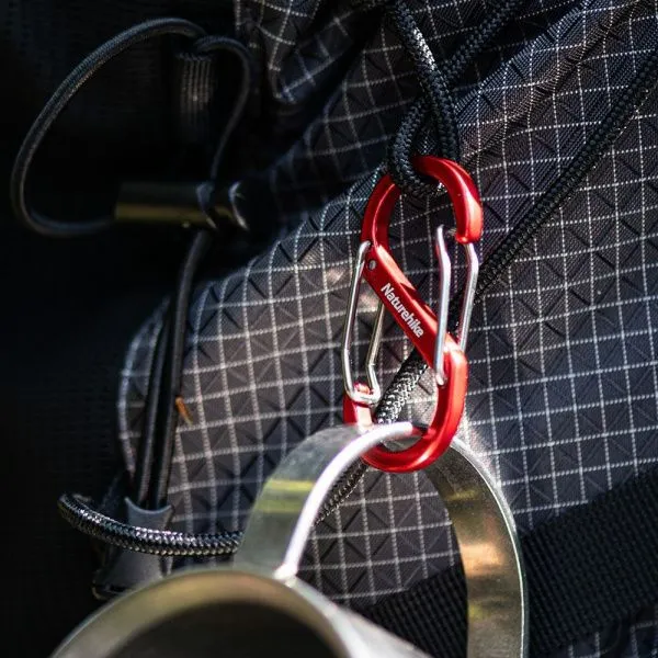 Карабин многофункциональный Naturehike NH20GS004 S-Type 9 см, 1шт Карабин многофункциональный Naturehike NH20GS004 S-Type 9 см, 1шт