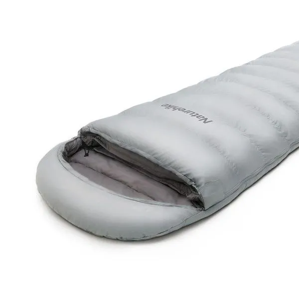 Ультралёгкий спальный мешок Naturehike RM80 Series Утиный пух Grey Size M, 6927595707197 Ультралёгкий спальный мешок Naturehike RM80 Series Утиный пух Grey Size M, 6927595707197