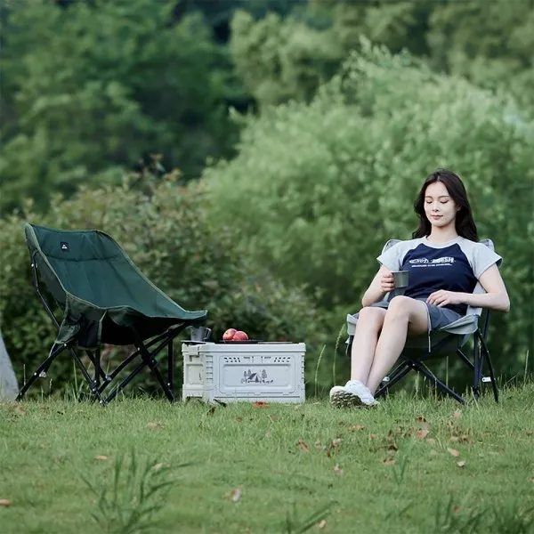 Кресло Naturehike Moon Chair CNK23JU0001 складное серый, 6976023929786 Кресло Naturehike Moon Chair CNK23JU0001 складное серый, 6976023929786