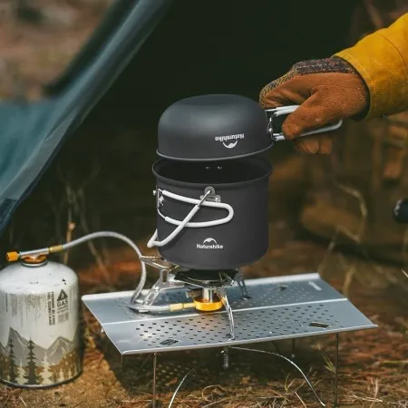 Набор посуды Naturehike 4 в1 NH18T018-G, серый, 6927595785515