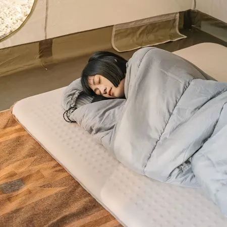 Коврик самонадувной Naturehike NH21FCD11 бежево-коричневый 6см, 6927595793312