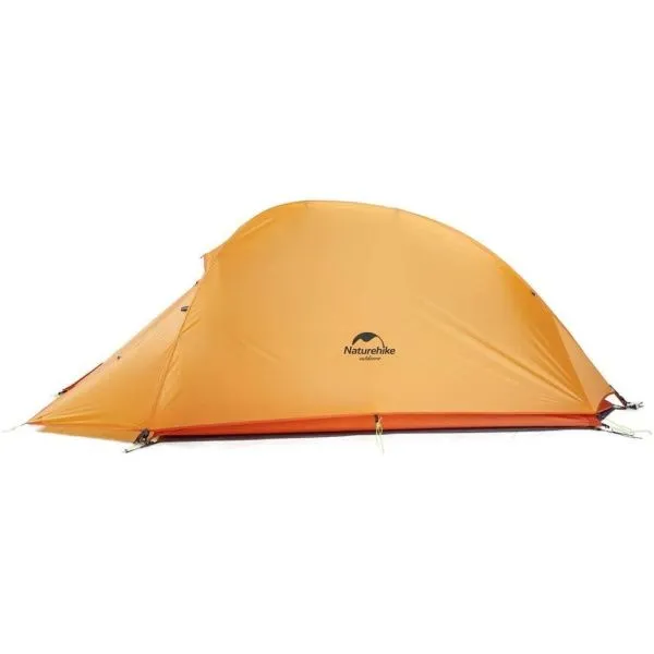 Палатка сверхлегкая  Naturehike Сloud up 1 NH18T010-T одноместная с ковриком, оранжевая, 6927595730546 Палатка сверхлегкая  Naturehike Сloud up 1 NH18T010-T одноместная с ковриком, оранжевая, 6927595730546