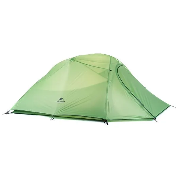 Палатка Naturehike Сloud up 2 210T NH17T001-T двухместная с ковриком, зеленая, 6927595730577 Палатка Naturehike Сloud up 2 210T NH17T001-T двухместная с ковриком, зеленая, 6927595730577