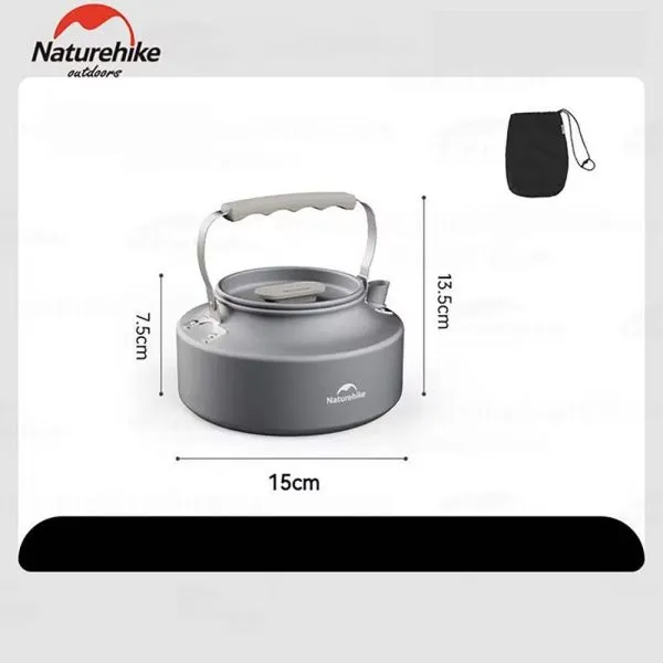 Чайник туристический Naturehike CNK2450CF010 0.8л серый Чайник туристический Naturehike CNK2450CF010 0.8л серый