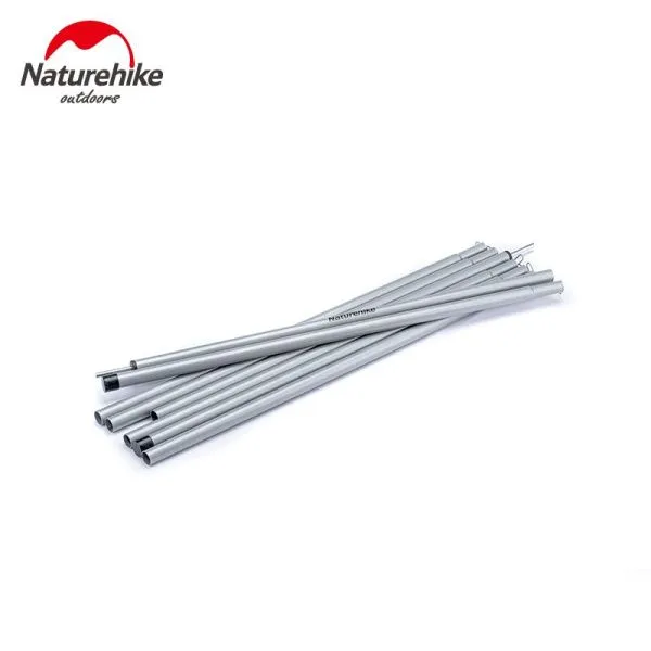 Стойки для тента Naturehike NH20PJ041 стальные 2,0 м 4 секции (2шт), 6927595749562