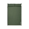 Коврик Naturehike CNK2550WS025 D Series 6см с подушкой R4.9 Double самонадувной туристический зеленый