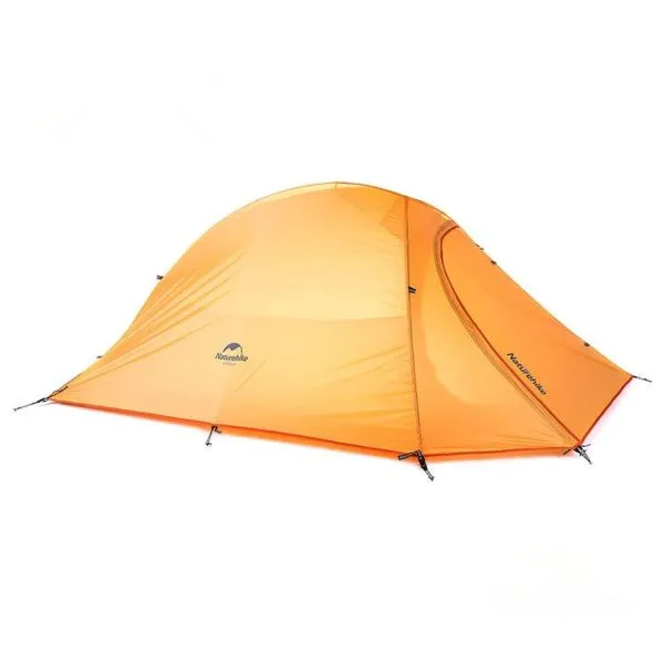 Палатка Naturehike Cloud UP II 210T NH17T001-T двухместная с ковриком, оранжевая, 6927595730584 Палатка Naturehike Cloud UP II 210T NH17T001-T двухместная с ковриком, оранжевая, 6927595730584